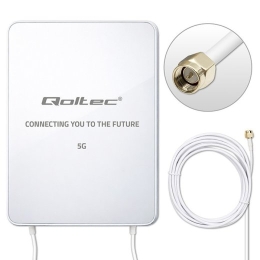 Qoltec LTE anetnna 16dBi SMA 3300 3800 MHz 3m