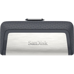 Sandisk Ultra Dual Drive USB Type-C USB flash drive 128 USB Type-A / USB Type-C 3.2 Gen 1 (3.1 Gen 1) Black,Silver