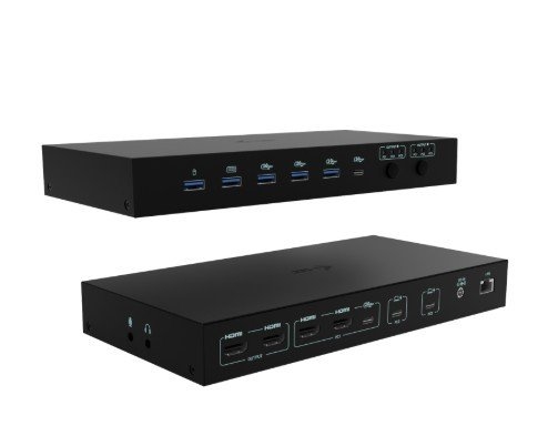 i-tec USB-C KVM Dock PRO Three Hosts Dual Video 2x Power Delivery max 92W