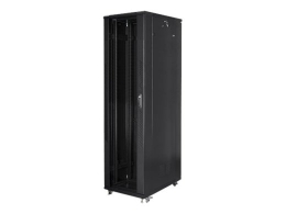 Lanberg Rack cabinet 19" free-standing 47U/800x1000 (flat pack) FF01-8047-12B Black