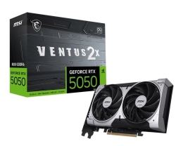 MSI GEFORCE RTX 5050 8G VENTUS 2X OC graphics card NVIDIA 8 GDDR6