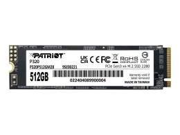 Patriot P320 - SSD - 512 - PCIe 3.0 x4 (NVMe)
