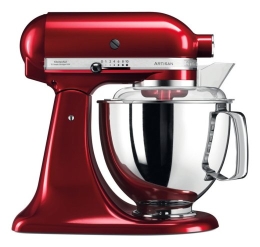 KitchenAid 5KSM175PSECA Artisan food processor 300 W 4.8 L Red