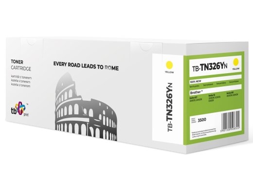 Toner for Brother TN326 Y TB-TN325YN YE 100% new