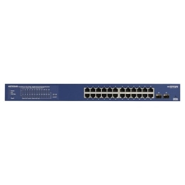 NETGEAR Switch GS724TP-300EUS - 24 Ports - 24x GE (10/100/1000) - 2x SFP - 24x PoE