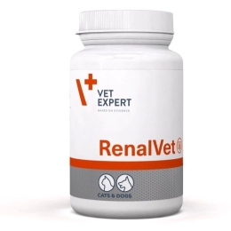 VETEXPERT RenalVet - supplements for dogs and cats - 60 tablets