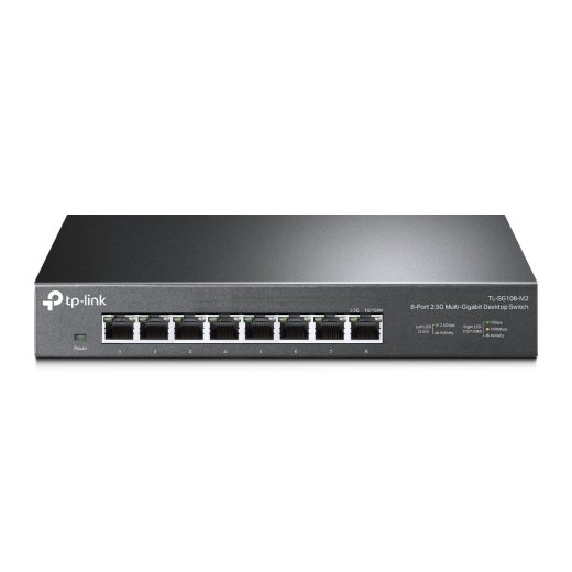 TP-LINK 8-Port 2. Desktop Switch TL-SG108-M2 Unmanaged Desktop Power supply type External
