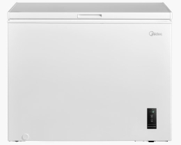 Midea Freezer MDRC405FEE01 Energy efficiency class E Chest Free standing Height 85 cm Total net capacity 290 L White