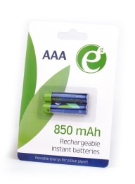 Rechargeable battery AAA 850mAh/2-pack/blister