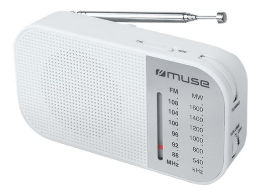 Muse M-025 RW Portable radio White