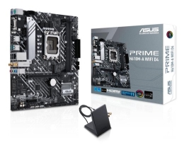 Mainboard ASUS Intel H610 LGA1700 Micro-ATX Memory DDR4 Memory slots 2 1xPCI-Express 3.0 1x 1xPCI-Express 4.0 16x 2xM.2 1x15pin D-sub 1xHDMI 1xDisp...