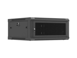 Lanberg Wall mounted installation cabinet 19" 4U 600X600 WF01-6604-23B Black