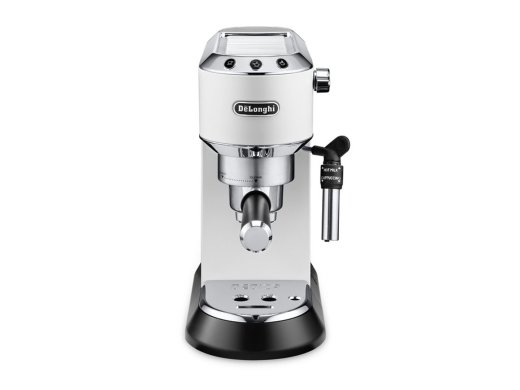 Delonghi Dedica Pump Espresso EC685W Pump pressure 15 bar Built-in milk frother Semi-automatic 1300 W White