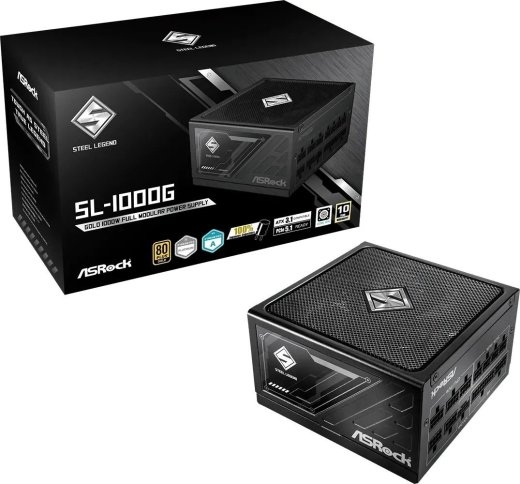 Power supply ASRock STEEL LEGEND 1000W 80 Plus Gold (90-UXS100-GFEAAA)
