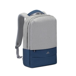NB CASE ANTI-THEFT 15.6"/7562 GREY/DARK BLUE RIVACASE