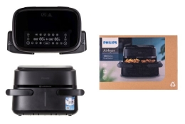 Philips 1000 series NA150/00 fryer Double 7.1 L 2450 W Hot air fryer Black