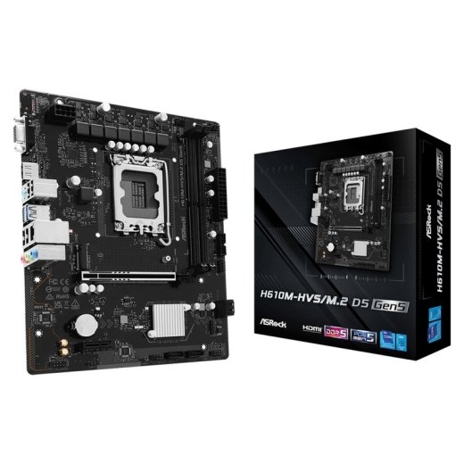 MB ASRock Intel 1700 H610M-HVS/M.2 D5 GEN5