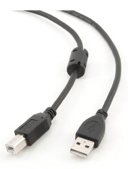 Cablexpert 1.8m USB 2.0 A/B M USB-A to USB-B USB A USB B