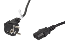 Lanberg CEE 7/7 to IEC 320 C13 Power Cord CA-C13C-11CC-0050-BK