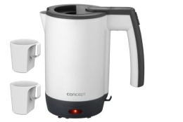 Concept Tourist kettle RK7030 + 2 mugs