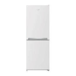 BEKO Refrigerator RCSA240K40WN, Energy class E, Height 153cm, White
