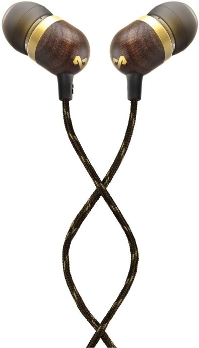 Marley Earbuds Smile Jamaica Wired In-ear Microphone Brass