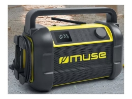 Muse M-928 BTY Jobsite Radio speaker Waterproof Bluetooth Wireless connection Portable NFC features Black/Yellow