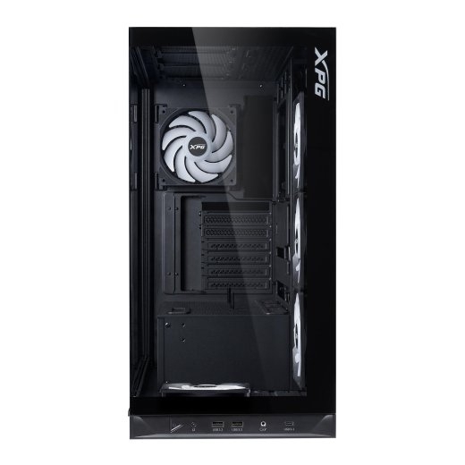 Case ADATA INVADER X BTF MidiTower ATX MiniITX Colour Black INVADERXBTFMT-BKCWW