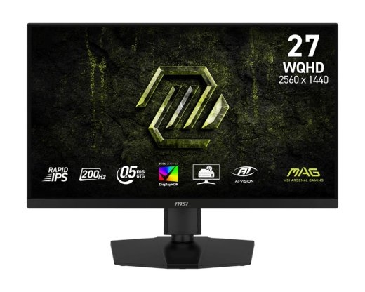 LCD Monitor MSI 27 " 2560 x 1440 pixels Wide Quad HD Native aspect ratio 16:9 LCD Flat MAG274QPFE20