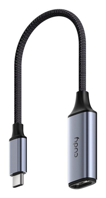 Cudy UH401 USB graphics adapter Grey, Silver