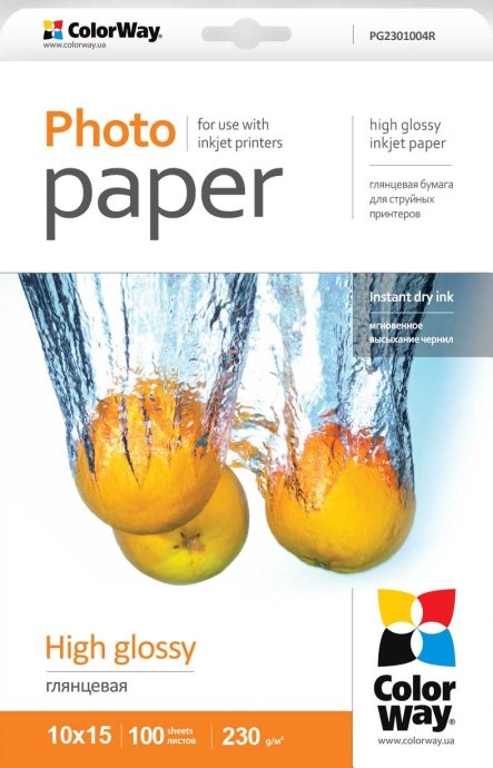 High Glossy Photo Paper 230 g/m² 10x15
