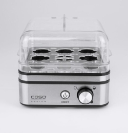Caso Egg cooker E9 Stainless steel 400 W Functions 13 cooking levels