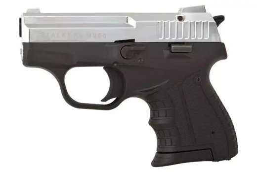 STALKER M906 BAS alarm signal pistol, calibre .22 Long Blank (6 mm), chrome flash