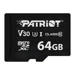Patriot Flash-Card VX Series - MicroSDXC UHS-I - 64