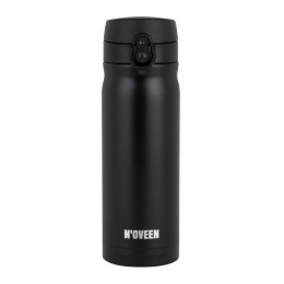 Thermal bottle NOVEEN TB810 black mat 400 ml