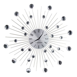 Esperanza EHC002 wall clock Mechanical wall clock Round Stainless steel