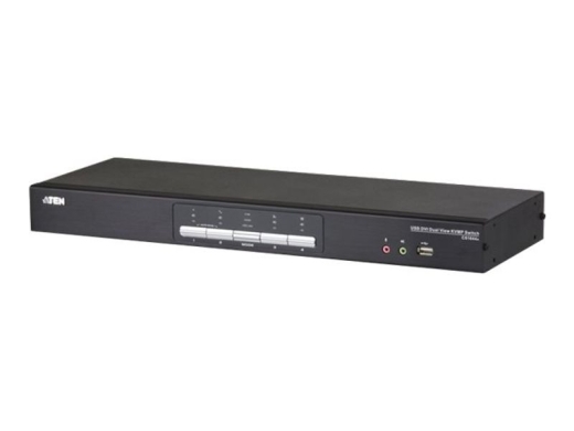 ATEN USB DVI Dual View KVMP Switch CS1644A - KVM / audio / USB switch - 4 ports