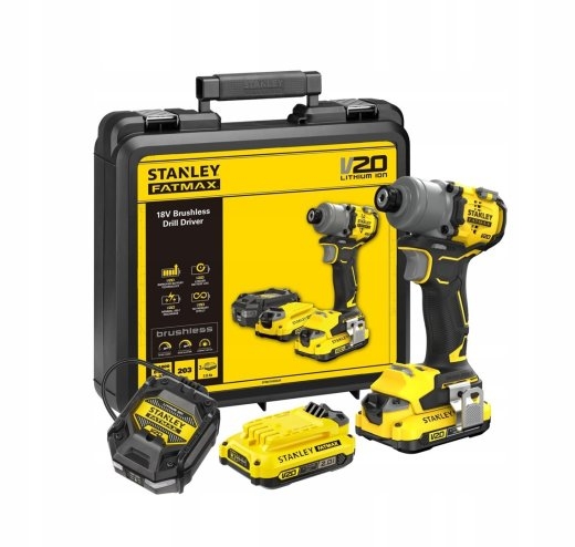 2×2.0Ah SFMCF830D2K STANLEY impact wrench
