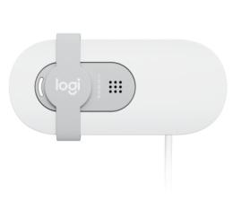 Logitech Brio 100 Full HD Webcam, 2 MP, FHD 1080p, 58°, USB, Off-White