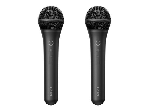 Epson Wireless Karaoke Microphone Pair ELPKM01