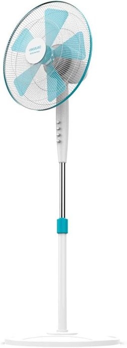 Cecotec EnergySilence 500 Pedestal Fan Stand Fan 40 W Diameter 40 cm Number of speeds 3 Oscillation White/Blue