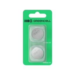 Green Cell Button battery 2x CR2032