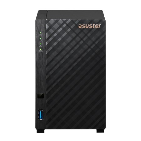 Asustor AS1202T NAS/storage server Tower Realtek 1 DDR4 0 TB ADM Black