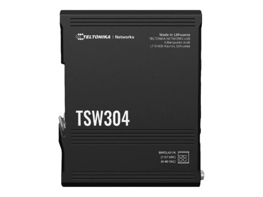 Teltonika DIN Rail Switch TSW304 Unmanaged Wall-mountable