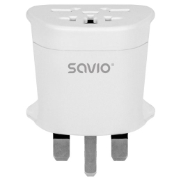 Savio AP-05 power adapter/inverter Indoor 2500 W White