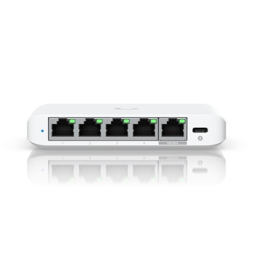 Ubiquiti UniFi Flex Mini 2. Managed 2. Ethernet (100/1000/2500) Power over Ethernet (PoE) Desktop White