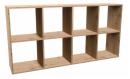Topeshop MALAX 2X4 ARTISAN living room bookcase