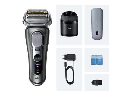 Braun Shaver Series 9 Pro+ 9675cc Operating time (max) 60 min Wet & Dry Lithium Ion Grey