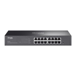 TP-LINK ES216G Omada 16-Port Gigabit Easy Managed Switch Desktop/Rackmountable Managed Power supply type 100-240 V, 50/60 Hz