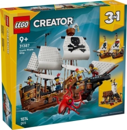 LEGO 31387 Iconic Pirate Ship